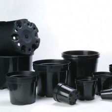Round Black Plant Pots Round Black Plant Pots