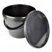 Black Buckets With Lids