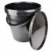 Black Buckets With Lids