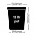 Autopot 15 Litre Pot Square