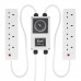 Lumii Black Contactor Timer 4 or 8 Way 