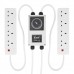 Lumii Black Contactor Timer 4 or 8 Way 