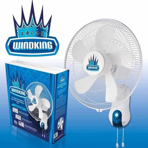 Wind King 16 Inch Oscillating Wall Fan (O Pattern) Wind King 16 Inch Oscillating Wall Fan (O Pattern)